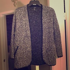 Forever 21 Sweaters - Black and white cardigan for fall Forever 21 Sweaters - Black and white cardigan for fall